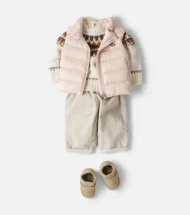 Moncler Enfant Baby jacquard wool and cashmere sweater | Thumbnail 4