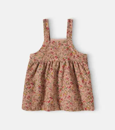 Moncler Enfant Baby floral cotton corduroy dress | Thumbnail 2
