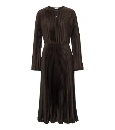 Vince Pleated midi dress | Thumbnail 1