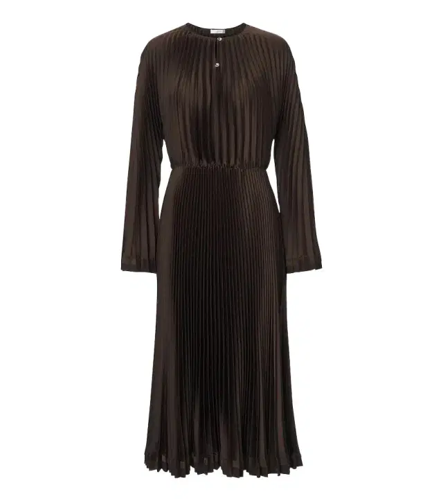 Vince Pleated midi dress