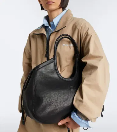 Miu Miu Ivy leather tote bag | Thumbnail 6 Miu Miu Ivy leather tote bag | Thumbnail 6
