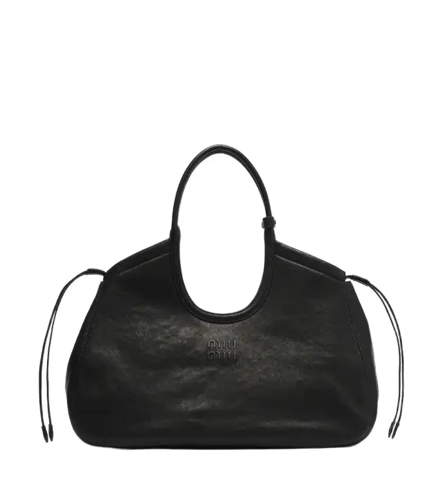 Ivy leather tote bag