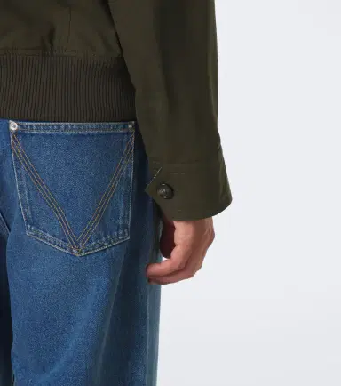 Bottega Veneta Intrecciato cotton twill blouson jacket | Thumbnail 6 Bottega Veneta Intrecciato cotton twill blouson jacket | Thumbnail 6