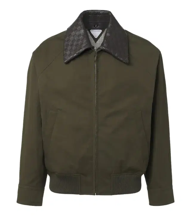 Bottega Veneta Intrecciato cotton twill blouson jacket