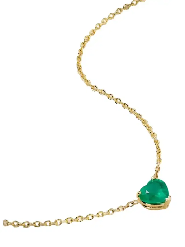 SHAY 18-karat Gold Emerald Necklace