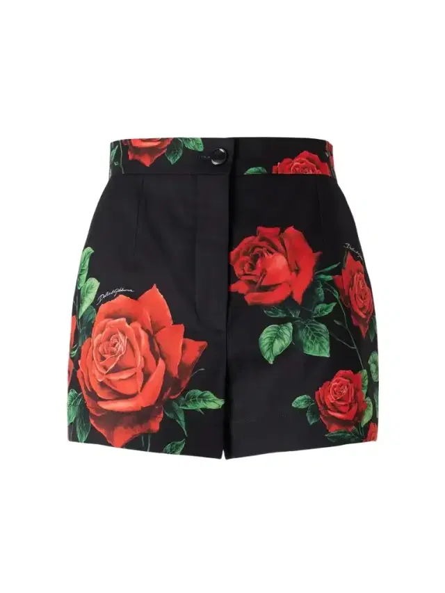 Floral-print Cotton-poplin Shorts