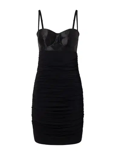 Dolce & Gabbana Draped Jersey Bustier Mini Dress | Thumbnail 1 Dolce & Gabbana Draped Jersey Bustier Mini Dress | Thumbnail 1