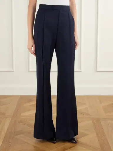 Vivienne Westwood Serge Pleated Flared Wool Pants | Thumbnail 3