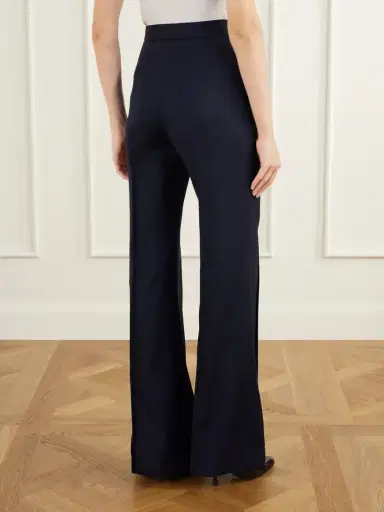 Vivienne Westwood Serge Pleated Flared Wool Pants | Thumbnail 4