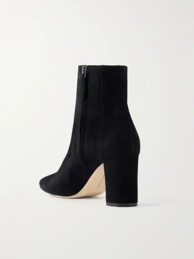 Manolo Blahnik Rosie 70 Suede Ankle Boots | Thumbnail 3