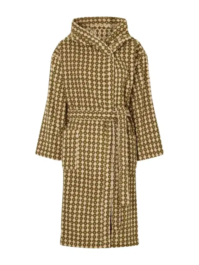 Autumn Sonata Hanna Printed Cotton-terry Bathrobe