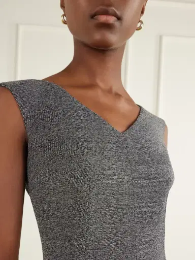 Dolce & Gabbana Stretch-wool Midi Dress | Thumbnail 4