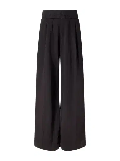 James Perse Ribbed Waist Cotton And Cashmere-blend Wide-leg Pants | Thumbnail 1