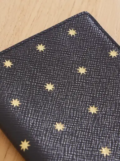 Smythson Panama Stars Textured-leather Passport Cover | Thumbnail 3