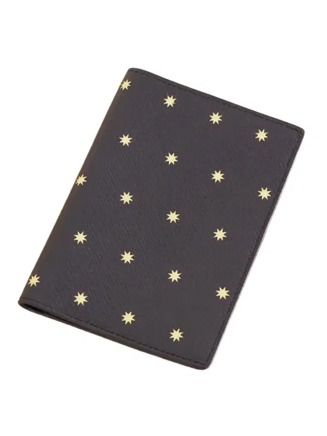 Smythson Panama Stars Textured-leather Passport Cover