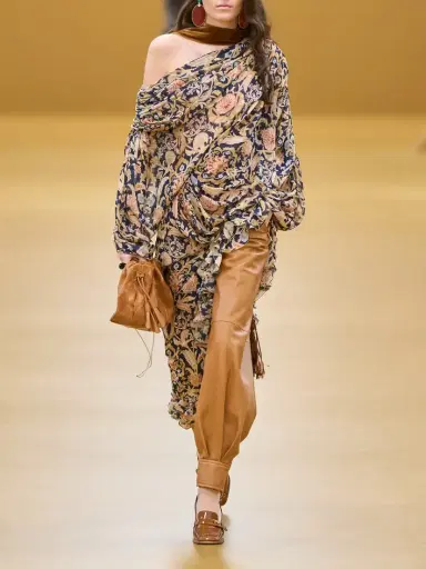 Zimmermann Valiant One-shoulder Gathered Printed Crepe Maxi Dress | Thumbnail 6 Zimmermann Valiant One-shoulder Gathered Printed Crepe Maxi Dress | Thumbnail 6