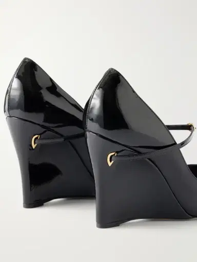Jennifer Chamandi Lorenzo 105 Patent-leather Pumps | Thumbnail 5 Jennifer Chamandi Lorenzo 105 Patent-leather Pumps | Thumbnail 5
