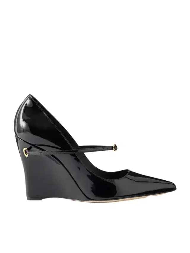 Jennifer Chamandi Lorenzo 105 Patent-leather Pumps