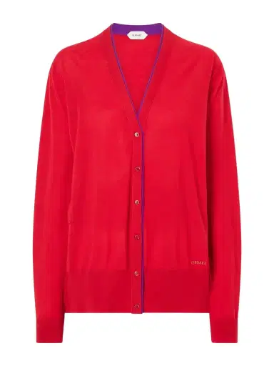 Versace Wool-blend Cardigan | Thumbnail 1 Versace Wool-blend Cardigan | Thumbnail 1