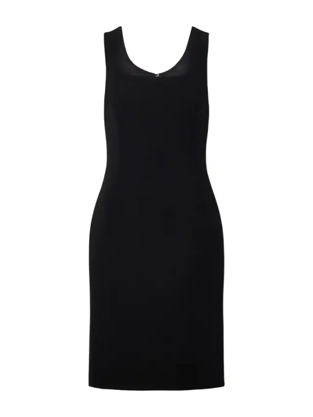 Virgin Wool-crepe Midi Dress