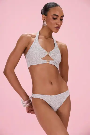 PatBo SILVERSAND HALTER BIKINI TOP | Thumbnail 2 PatBo SILVERSAND HALTER BIKINI TOP | Thumbnail 2