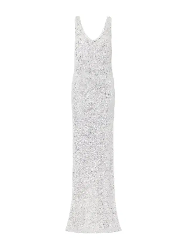 Ilkyaz Ozel Aela Crystal-embellished Cotton Gown