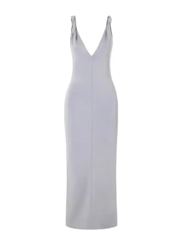 Galvan Twisted Tyra Stretch-knit Midi Dress