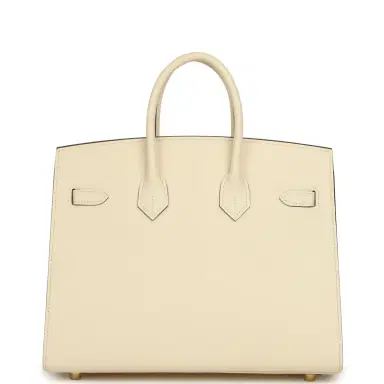 HERMÈS Hermes Birkin Sellier 25 Nata Epsom Gold Hardware | Thumbnail 4 HERMÈS Hermes Birkin Sellier 25 Nata Epsom Gold Hardware | Thumbnail 4