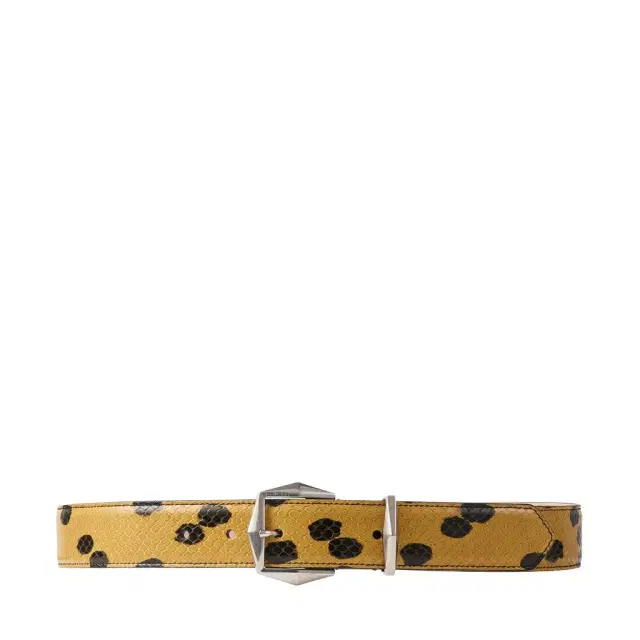 Jimmy Choo Diamond Buckle Belt