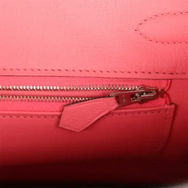 HERMÈS Hermes Special Order (HSS) Birkin 30 Gris Mouette, Rose Azalee Epsom Brushed Palladium Hardware | Thumbnail 9 HERMÈS Hermes Special Order (HSS) Birkin 30 Gris Mouette, Rose Azalee Epsom Brushed Palladium Hardware | Thumbnail 9