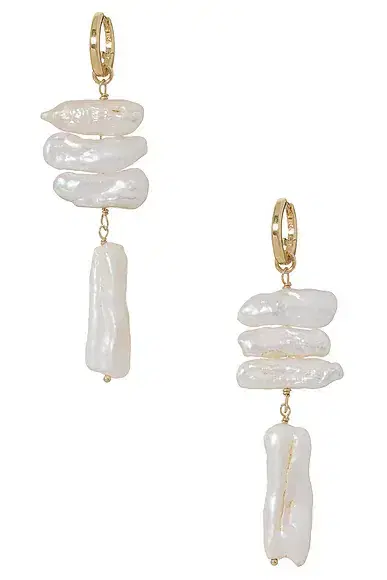 Roxanne Assoulin The Pearl Branch Drop Earrings