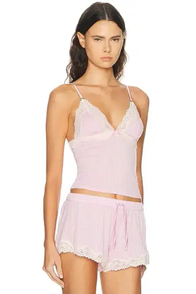 Fleur du Mal Butter Rib Cami Top | Thumbnail 2 Fleur du Mal Butter Rib Cami Top | Thumbnail 2
