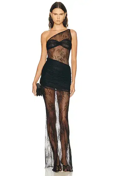 Bananhot Sabrina Lace Maxi Dress