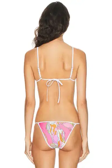 PUCCI Lycra Triangle Bikini Top | Thumbnail 3 PUCCI Lycra Triangle Bikini Top | Thumbnail 3