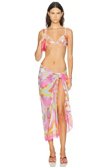 PUCCI Lycra Triangle Bikini Top | Thumbnail 4 PUCCI Lycra Triangle Bikini Top | Thumbnail 4