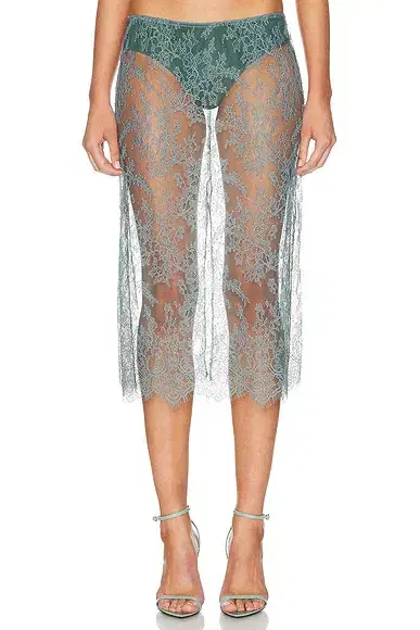 L'Academie Mimi Midi Skirt