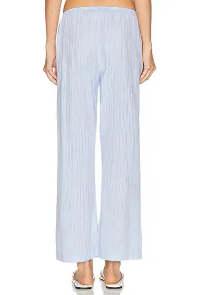 DONNI. The Eyelet Pop Simple Crop Pant | Thumbnail 4