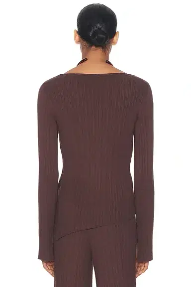 L'Academie Sibylla Rib Knit Top | Thumbnail 4