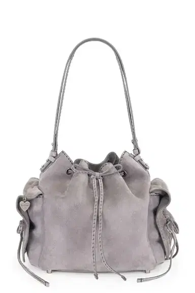 Acne Studios Multipocket Bucket Suede Bag | Thumbnail 2