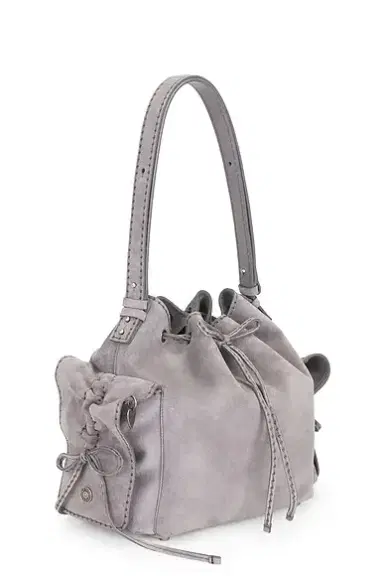 Acne Studios Multipocket Bucket Suede Bag | Thumbnail 4
