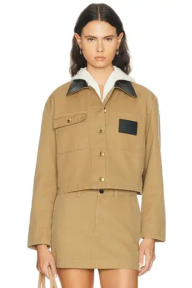 Balenciaga Cropped Workwear Jacket