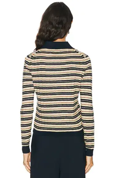 Guest In Residence Track Polo Sweater | Thumbnail 3