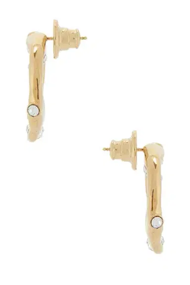 Dries Van Noten Handmade Organic Surface Earrings | Thumbnail 2