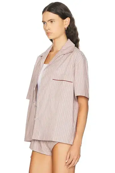 Entire Studios Short Sleeve Pajama Shirt | Thumbnail 3