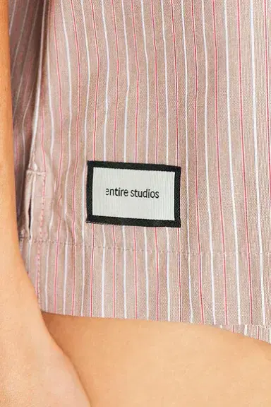 Entire Studios Short Sleeve Pajama Shirt | Thumbnail 6