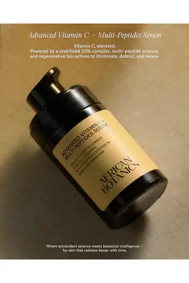 African Botanics Advanced Vitamin C + Multi-Peptides Serum | Thumbnail 8 African Botanics Advanced Vitamin C + Multi-Peptides Serum | Thumbnail 8