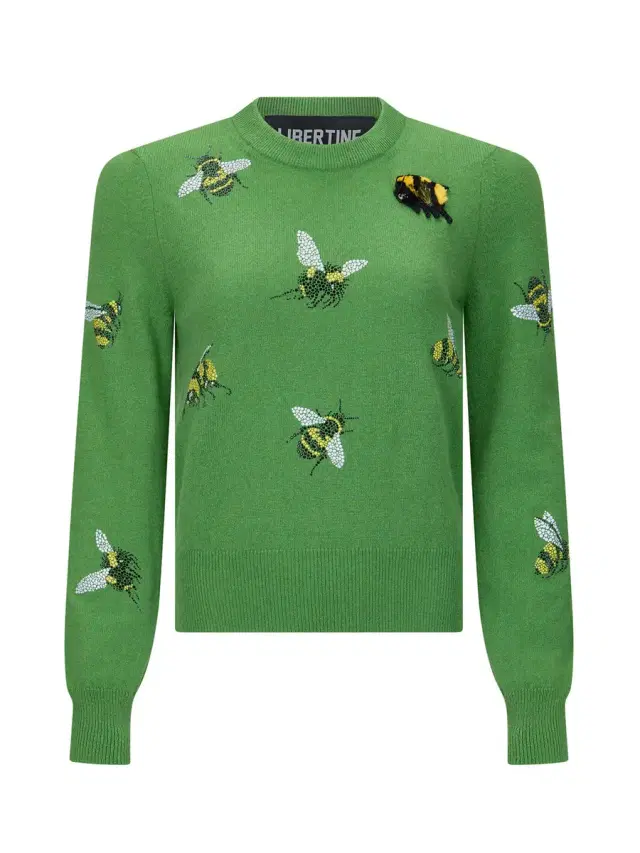 Libertine Buzz Off Shrunken Pullover Sweater