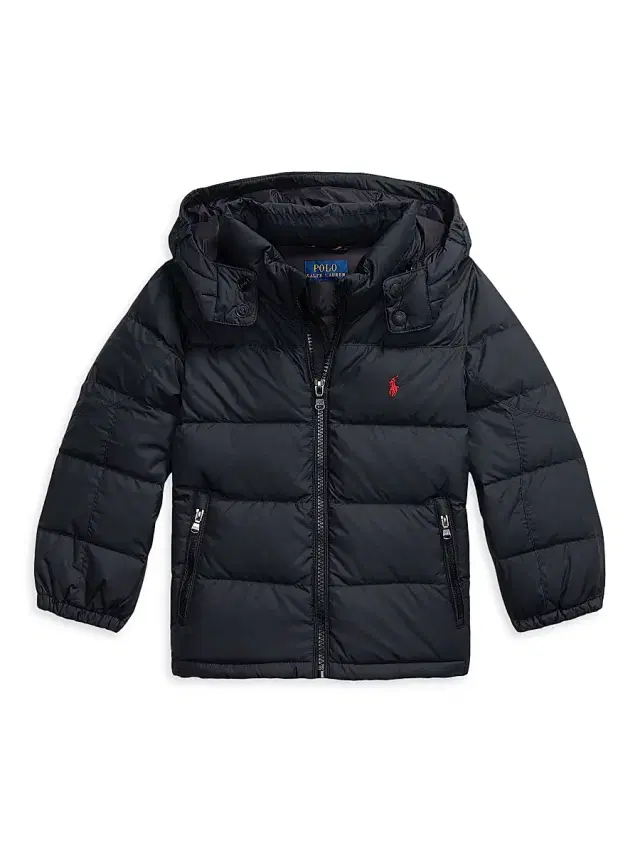 Polo Ralph Lauren Little Boy's & Boy's Down Bomber Jacket - Polo Black