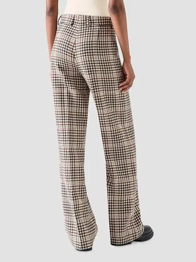 Akris punto Women's Chiaro Plaid Wool-Blend Tweed Pants | Thumbnail 3
