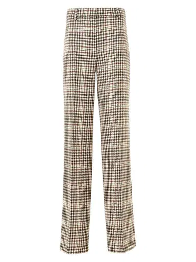 Akris punto Women's Chiaro Plaid Wool-Blend Tweed Pants | Thumbnail 1